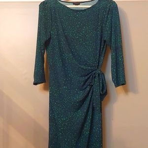 Ann Taylor leopard print dress